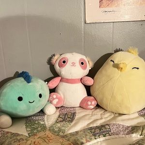 3 super cute small Squishmallows!
